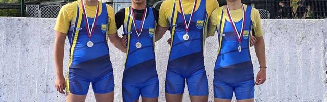 Zrenjaninski veslači osvojili sedam medalja: Svih sedam sija srebrnim sjajem
