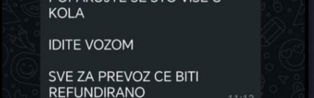 JOŠ JEDAN DOKAZ DA JE OBOJENA REVOLUCIJA DOBRO PLAĆENA: Svim studentima koji učestvuju u blokadi RTS će svi troškovi biti refundirani
