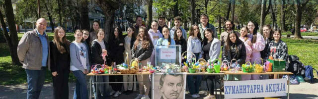 Humanitarni uskršnji bazar učenika OŠ „Svetozar Marković“