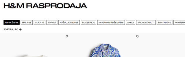H&M rasprodaja za leto 2025. je upravo počela