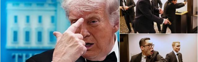 (FOTO) Tramp u šoku nakon pucnjave na večeri! Melaniji je imao da poruči samo jedno