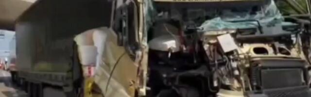 Čudo u Češkoj! Kamiondžija iz Srbije za dlaku izbegao smrt (VIDEO)