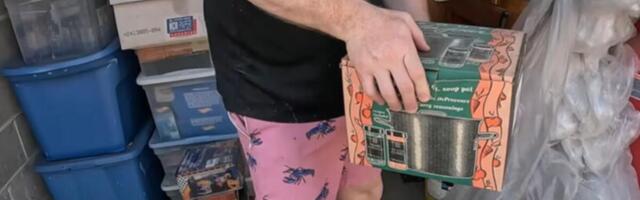 Kupio magacin na aukciji za baš male pare: Unutra pronašao robu vrednu 65.000 evra, čim je ovo ugledao - sledio se!