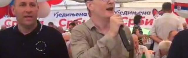 Milenko Jovanov zapevao pod šatorom (VIDEO)
