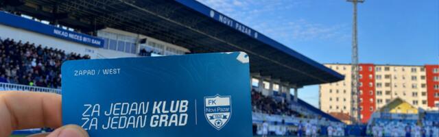 FK Novi Pazar: sezonska ulaznica kao podrška klubu
