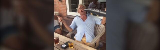 Svašta! Duvalica za lišće mu "isterala" protezu (VIDEO)