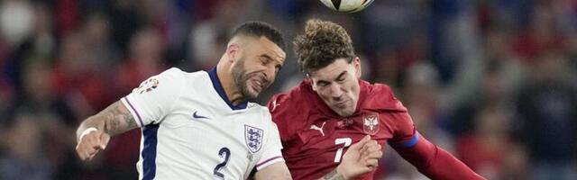 Srbija poražena od Engleske na Evropskom prvenstvu