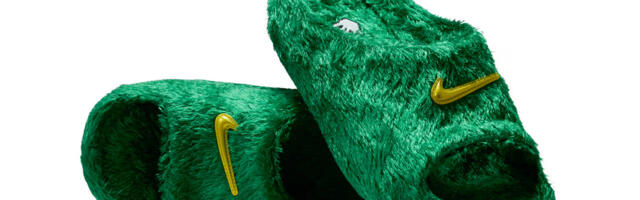 Nike papuče u Grinč stilu