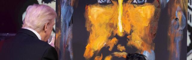 Spektakl na Floridi: Tramp prodavao portret Isusa Hrista (FOTO)