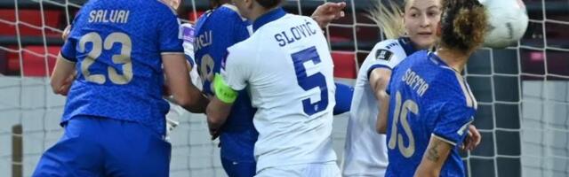 SRPKINJE PORAŽENE U LESKOVCU: Fudbalerke Srbije ubedljivo izgubile od Italije u kvalifikacijama za SP