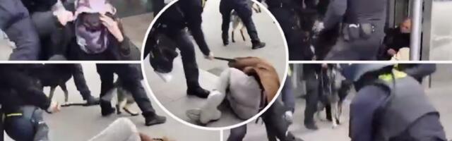 ZAVODILI SU RED PENDRECIMA! Brutalna akcija danske policije protiv blokadera će vas pokazati šta znači SILA! (VIDEO)