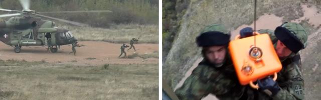 Srbi i Rusi izvršili DESANT: Iskrcali trupe, obezbeđivali ih HELIKOPTERI (VIDEO)