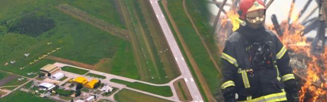 Drama na aerodrom u Vršcu! Planuo požar u blizini benzinske stanice