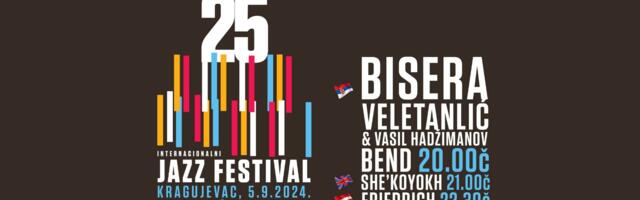 25. Internacionalni JazzFest Kragujevac donosi novi koncept: Nastupi Biseru Veletanlić, She’Koyokh i Friedrich kvartet