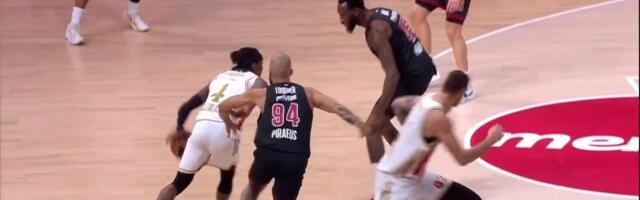 Kakvo poluvreme u Areni: Olimpijakos "nadigrao" Zvezdu za jedan poen, a gledali smo NBA poteze!