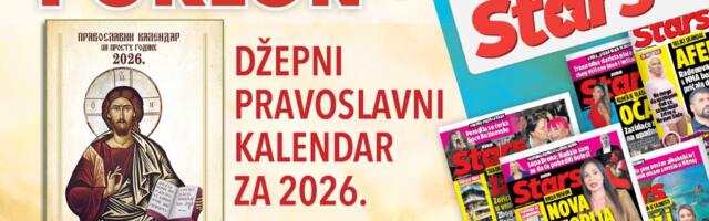 DANAS UZ KURIR DOBIJATE DVA VREDNA POKLONA – DODATAK STARS I PRAKTIČAN DŽEPNI PRAVOSLAVNI KALENDAR!