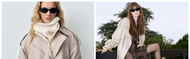 Ovaj Mango trench mantil inspirisan je popularnim YSL modelom