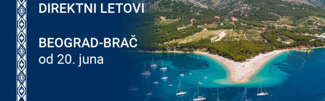 ER Srbija širi mrežu na Jadranu: Direktni letovi do ostrva Brač