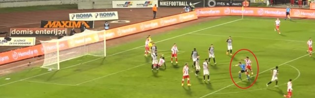 BEZ CENZURE Superliga objavila snimak s derbija – psovke iz lože Partizana posle dosuđenog penala za Zvezdu