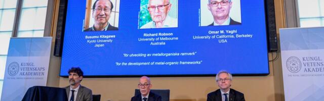 Trojica naučnika dobitnici Nobelove nagrade za hemiju za 2025. godinu