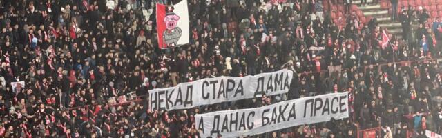 Delije zbog Bake Praseta prozvale Vojvodinu, Firmaši im odgovorili tajanstvenim transparentom