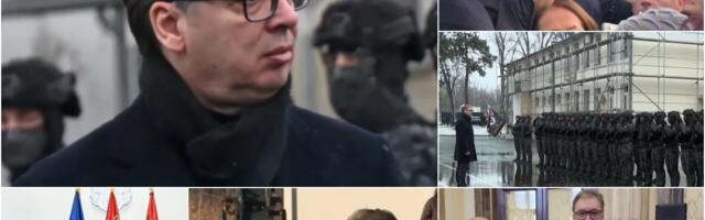 OBILAZAK RADOVA, GODIŠNJA KONFERENCIJA, BOŽIĆNO SEOCE... Vučić sumirao nedelju na izmaku, pa istakao: Srbije ja mala ali su njene pozicije čvrste, a put častan!