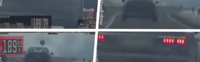 JURIO 189 NA SAT NA PUTU GDE JE OGRANIČENJE 80! Uhvaćen bahati vozač audija kod Inđije! (VIDEO)