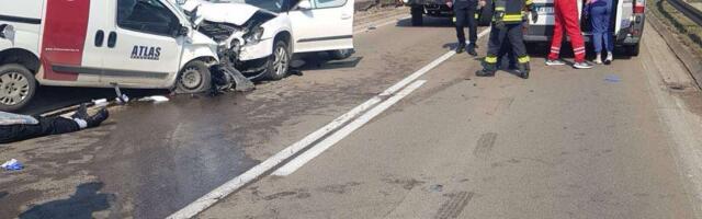 Teška saobraćajna nesreća kod Gružanskog jezera