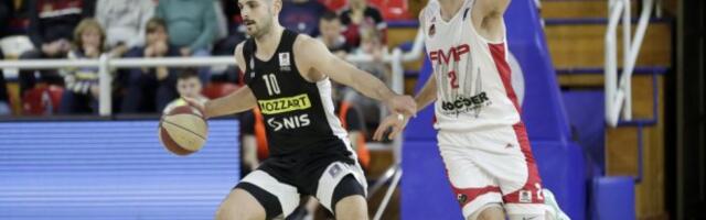 BORBA U ŽELEZNIKU! Partizan vodi, FMP NE POSUSTAJE!
