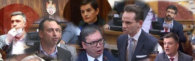 Psovke, kletve, uvrede... Dame i gospodo - Skupština Srbije!