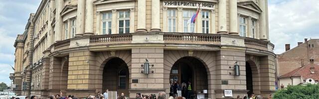 Odblokiran rektorat u Nišu – potpisana platforma nakod 20 dana
