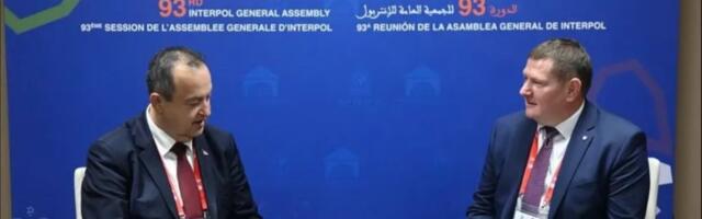 Dačić na Generalnoj skupštini Interpola: Rusija ostaje ključni partner Srbije u bezbednosti (FOTO)