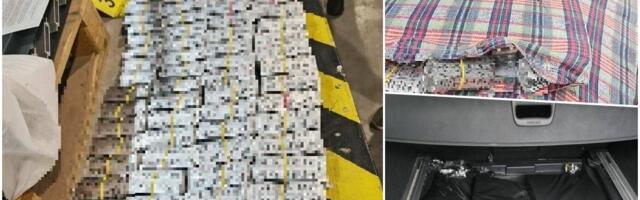 POKUŠAO DA PROKRIJUMČARI 40.000 TABLETA, SAKRIO IH ISPOD HAUBE I PODA PRTLJAŽNIKA: Državljanin BiH pao na hrvatskoj granici (FOTO)