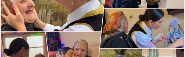 "KOL’KO ĆEŠ JOŠ PUTA DOĆI DOK JE BABA ŽIVA" Srce će vam iz grudi iskočiti, grli baka Tamaru, ne pušta, samo je gleda i ljubi! Dočekala da joj samoj neko dođe