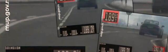 Divljao kao da je u GTA: Bahati vozač "audija" divljao 189 na sat kod Inđije (VIDEO)