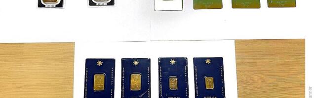 Preko Batrovaca pokušao da prošvercuje investiciono zlato vredno 40.000 evra