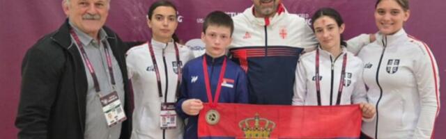 Pionirski reprezentativac Srbije u rvanju Muslim Dadajev osvojio srebrnu medalju