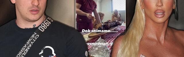 DESINGERICA STAVIO PEČENO PRASE ISPRED KARLEUŠE, ONA POČELA DA VRIŠTI! Reper zgadio JK kao niko nikada pre, haos na snimanju polufinala Pinkovih Zvezda