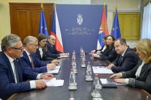 Дачић са замеником министра иностраних послова Чешке