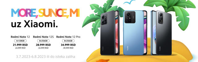 Ne propustite specijalnu promociju Redmi Note serije!