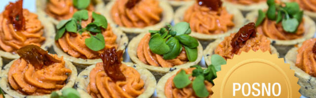 HRSKAVE KORPICE SA PEČENIM PAPRIKAMA I ORASIMA: Posno slavsko predjelo bogatog ukusa i raskošnog izgleda