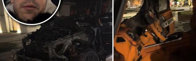 Prvo oglašavanje Bake Praseta: Sleteo ispred zgrade nakon što mu je zapaljen Brabus, otkrio detalje