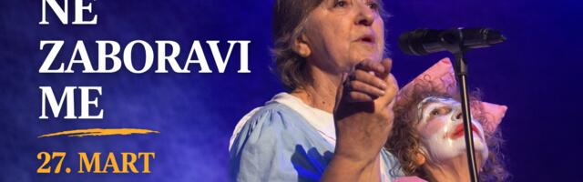 Na Svetski dan pozorišta premijera „Ne zaboravi me“ u Bitefu