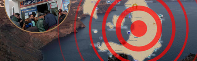 Jak zemljotres pogodio Grčku!