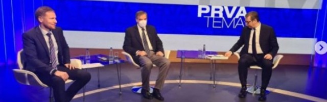 VUČIĆ NA TV PRVA: Bez figura na tabli nema pobede, ali SRBIJA NEĆE PRIZNATI KOSOVO DOK SAM JA PREDSEDNIK! /UŽIVO/