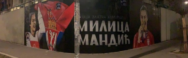Mural u čast Milice Mandić: Predivno!