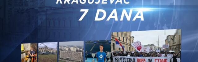 InfoKG 7 dana: Pomozimo Janji, novi rok za Tržnicu, medalja Milovan Gušić, Ognjenov uspeh, protest "Kragujevac mora da stane"...