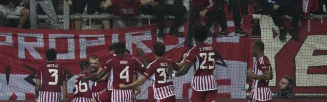 Olimpijakosu titula u Grčkoj, fudbaleri u klinču na kraju meča (VIDEO)