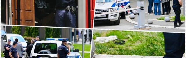 POGLEDAJTE PRVE FOTOGRAFIJE SA MESTA PUCNJAVE NA NOVOM BEOGRADU Napadač otvorio vatru na vlasnika lokala: "Porodice s decom bile u blizini"
