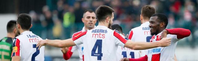 KRAJ: Crvena zvezda - Spartak 3:0 (VIDEO)